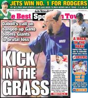 September 16, 2024 New York Post Back Cover