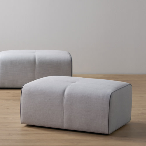 Valentina Bench & Ottoman by Bernhardt Design