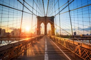 Brooklyn Bridge NYC Sunrise