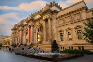 NEW YORK - CIRCA OCTOBER 2016: Exterior of the Metropolitan Musem of Art (The Met), New York City, USA