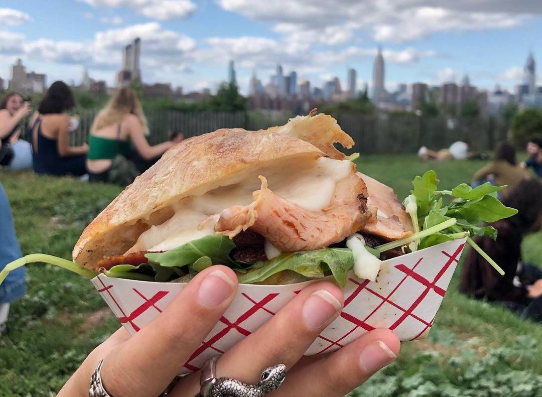 Sandwich from NYC Smorgasburg