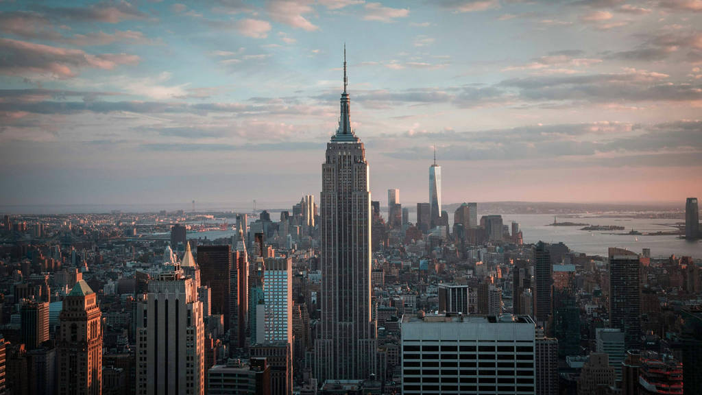 NYC skyline taken from Top of the Rock