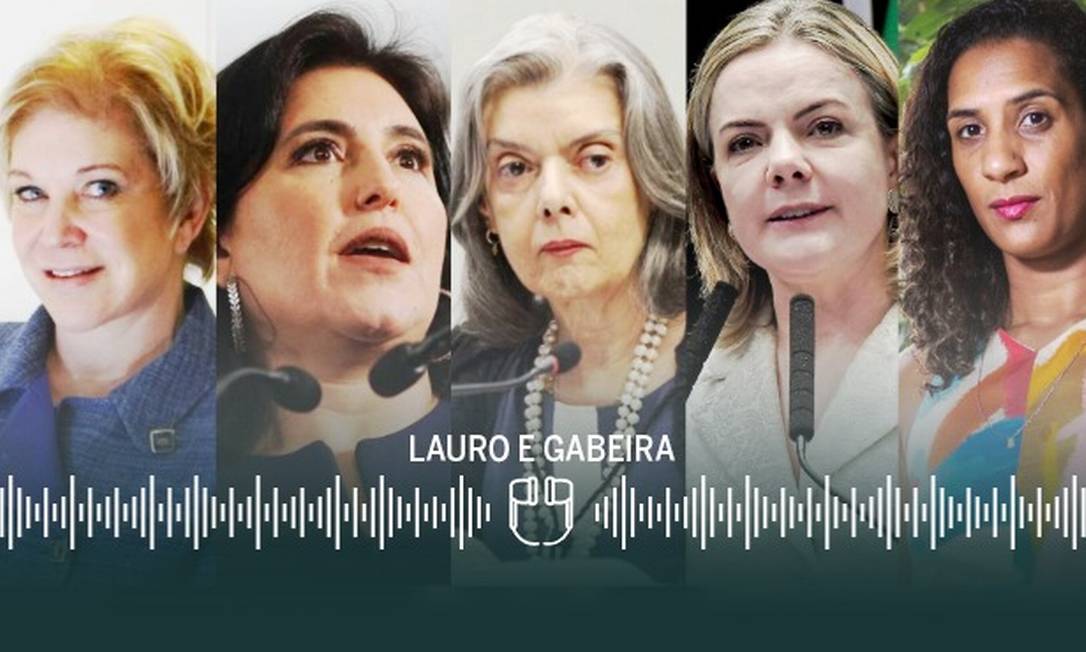 Lauro e Gabeira debatem o avanço das mulheres para a campanha eleitoral de 2022 Foto: Arte