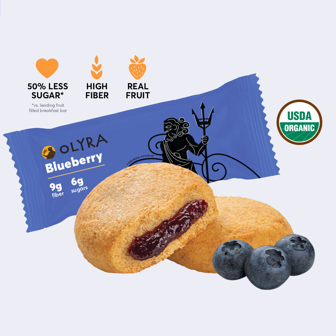 Olyra Blueberry Breakfast Bites - USDA Organic