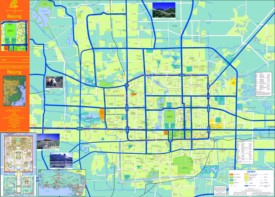 Beijing tourist map