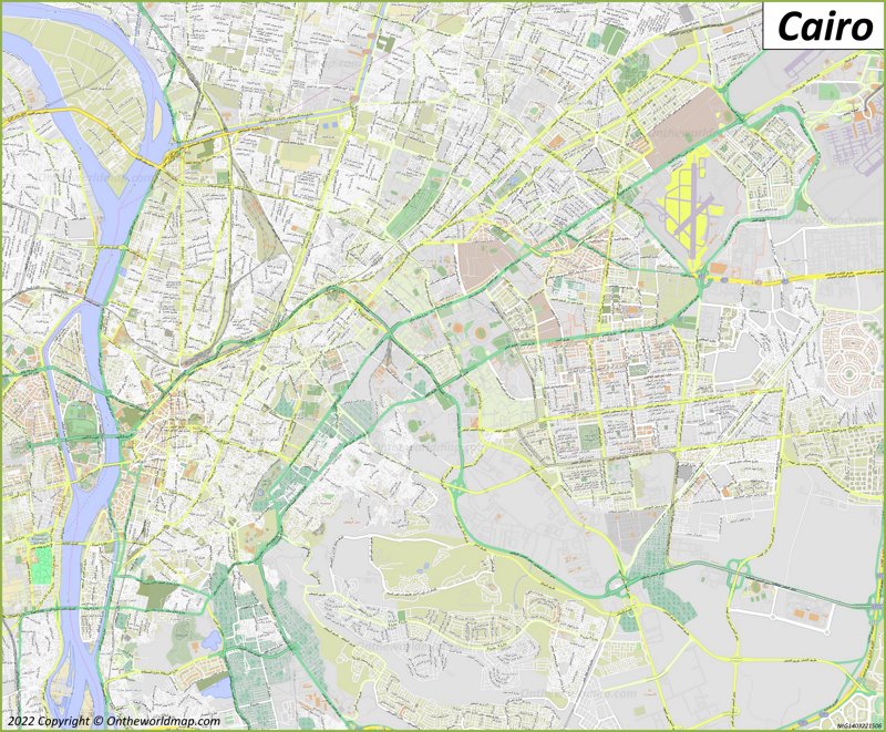 Map of Cairo