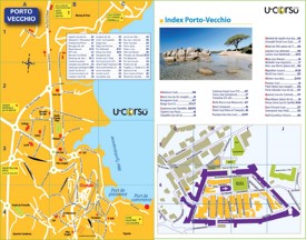 Porto-Vecchio tourist map