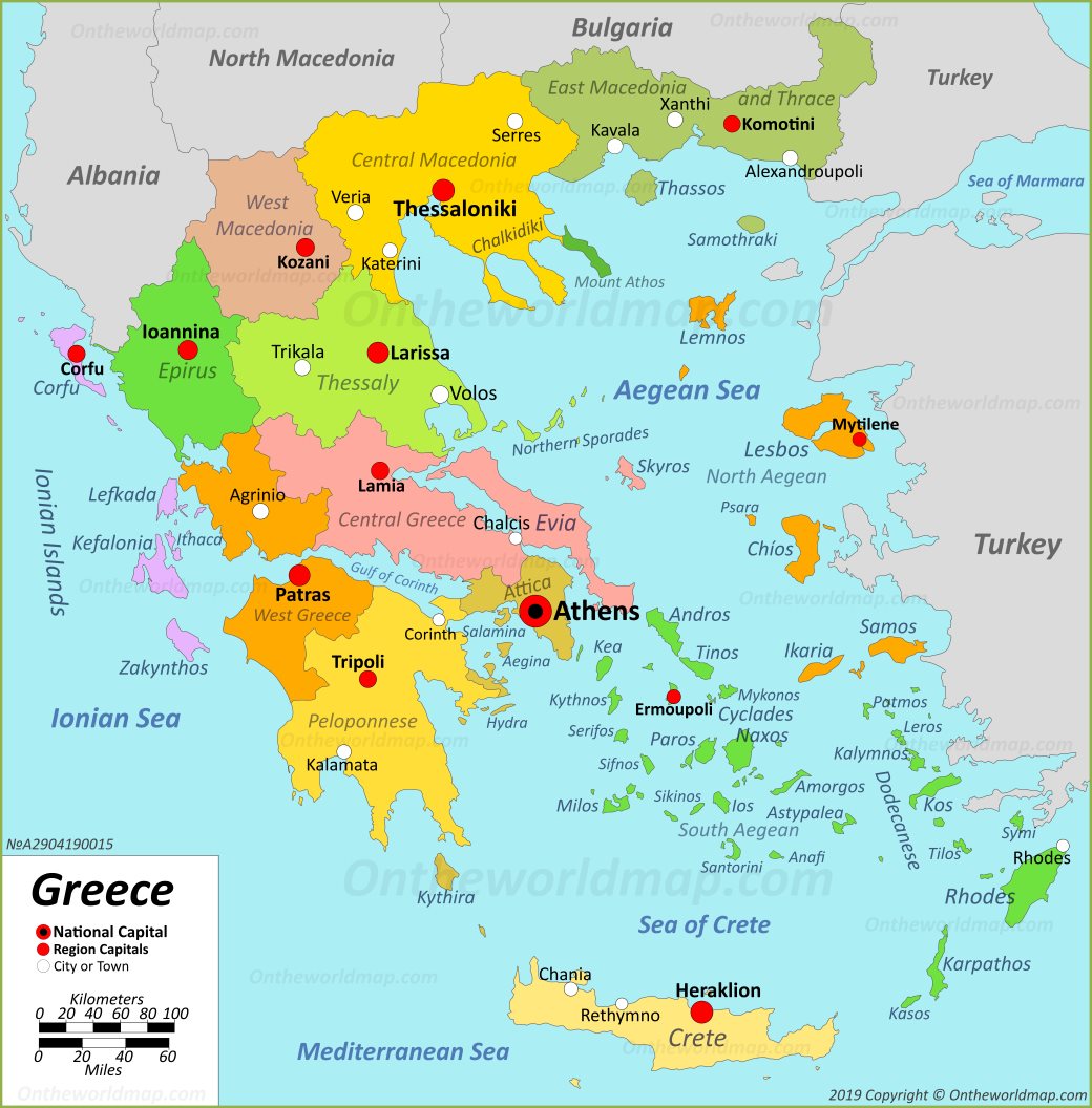 Albums 102+ Wallpaper Map Of Greece And Surrounding Countries Superb