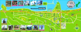 Hagåtña tourist map