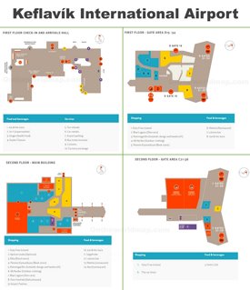 Keflavík International Airport Map