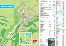 Cervinia Tourist Map