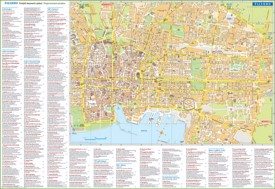 Palermo tourist attractions map