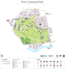 Fort Canning Map