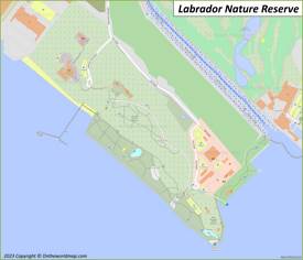 Labrador Nature Reserve Map