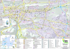 Tshwane tourist map