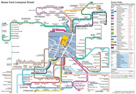 Buses from Liverpool Lime Street station