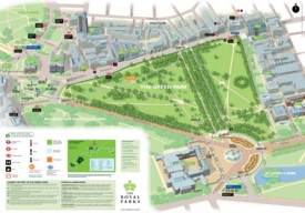 Green Park map