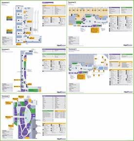 Heathrow terminal 3 map