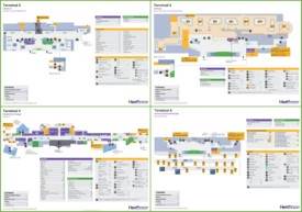 Heathrow terminal 4 map