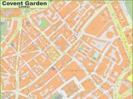 Map of Covent Garden