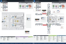 Houston airport terminal C map