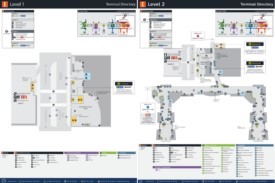 Houston airport terminal E map