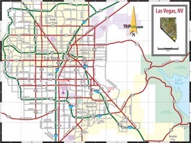 Las Vegas road map