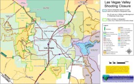 Las Vegas valley map