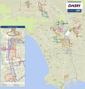 LADOT DASH Map