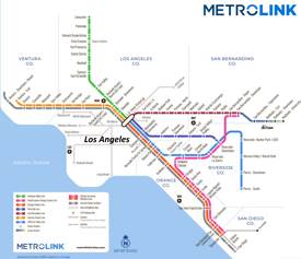 Metrolink Map