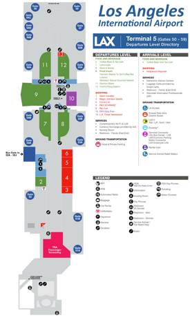 Terminal 5 Map