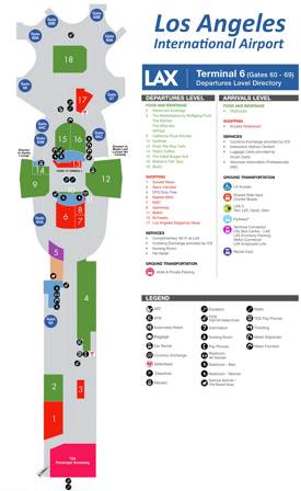 Terminal 6 Map