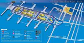 Los Angeles Airport Map