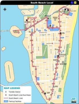 South Beach map