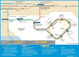 JFK airport map