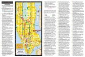 Manhattan tourist attractions map