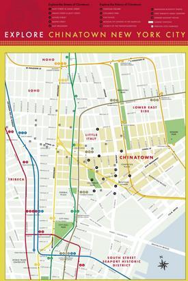 Map of Chinatown