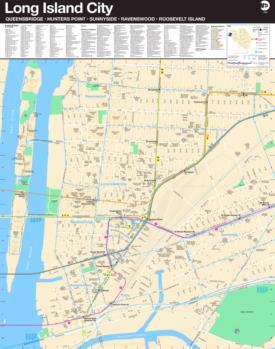 Map of Long Island City