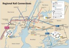 New York City airports transfer map