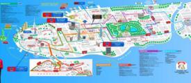 New York City Tourist Routes Map