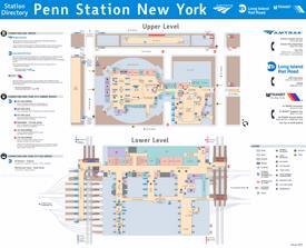 Penn Station Map