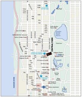 Upper West Side‎ Map