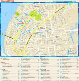 Williamsburg Tourist Map