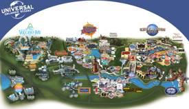 Universal Orlando Resort Map