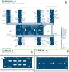 Phoenix airport terminal 4 map