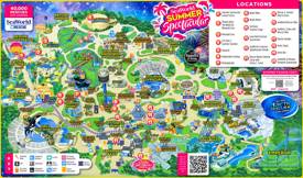 SeaWorld San Diego Map