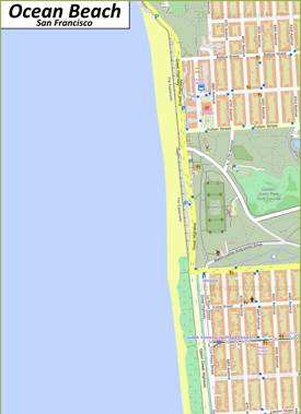 Ocean Beach Map