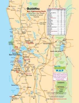 San Francisco Bay Area Road Map