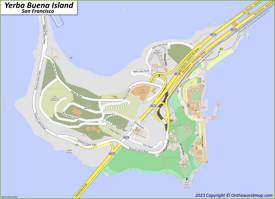 Yerba Buena Island Map