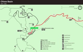 Big Bend Chisos Basin Map